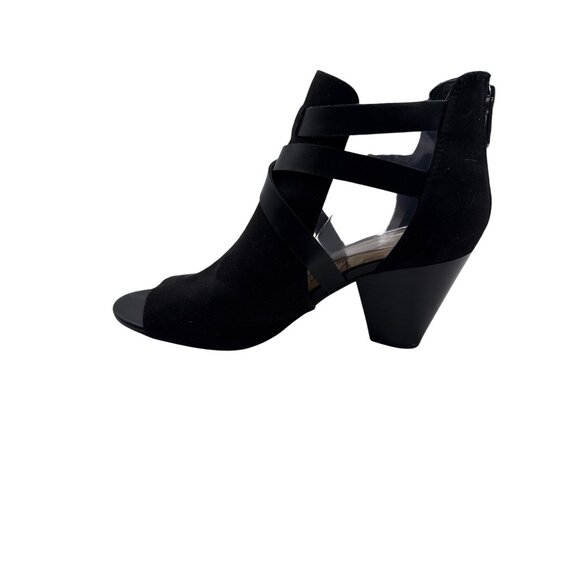 Libby Edelman Size 8 Karla Double Strap Business Casual Peep Toe Sandals - Picture 9 of 12